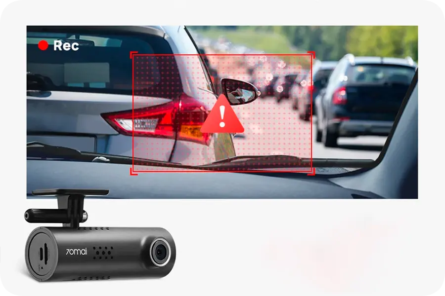 Фиксация дорожных происшествий 70mai Dash Cam 3 M200