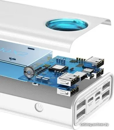 Внешний аккумулятор Baseus Amblight PPLG-02 30000mAh (белый)