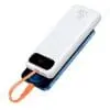 Внешний аккумулятор Baseus Block Digital Display Quick Charge Power Bank 10000mAh (белый)