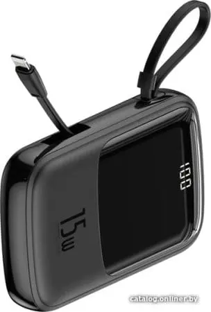 Внешний аккумулятор Baseus Qpow Digital Display PPQD-B01 10000mAh (черный)