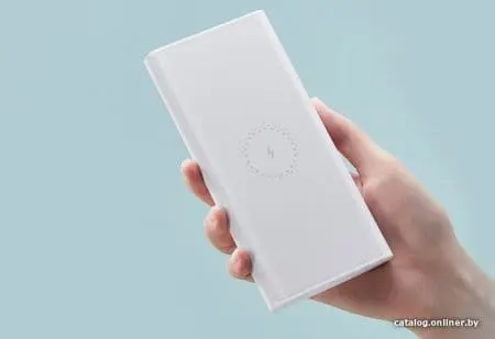 Внешний аккумулятор Xiaomi Mi Power Bank 3 Wireless WPB15ZM 10000mAh (белый)