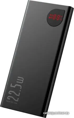 Внешний аккумулятор Baseus Adaman Metal Digital Display PPIMDA-B0A 10000mAh (черный)