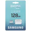 Карта памяти Samsung EVO Plus microSDXC 128GB (с адаптером)