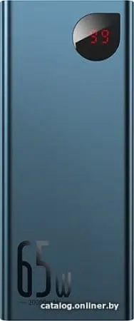 Внешний аккумулятор Baseus Adaman Metal Digital Display PPIMDA-D03 20000mAh (темно-синий)