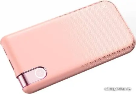 Внешний аккумулятор Baseus Thin Version Wireless PPALL-QY04 10000mAh (розовый)