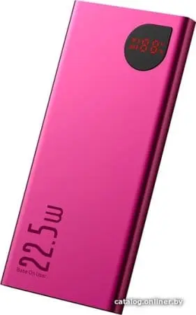 Внешний аккумулятор Baseus Adaman Metal Digital Display PPIMDA-B09 10000mAh (розовый)