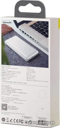 Внешний аккумулятор Baseus Mini JA PPJAN-C02 30000mAh (белый)