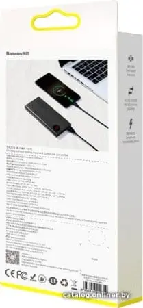 Внешний аккумулятор Baseus Adaman Metal Digital Display PPIMDA-B0A 10000mAh (черный)