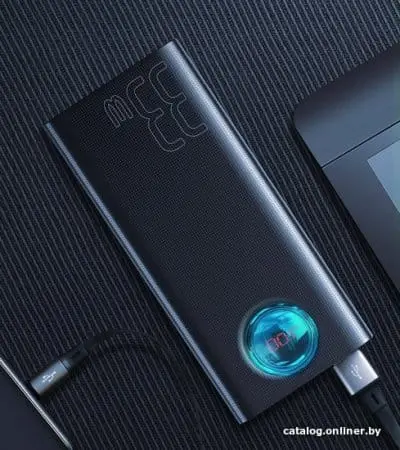 Внешний аккумулятор Baseus Amblight PPLG-01 30000mAh (черный)