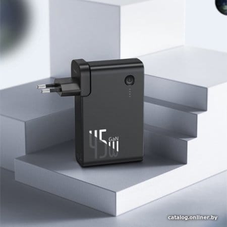 Внешний аккумулятор Baseus GaN PPNLD-C01 10000mAh (черный)