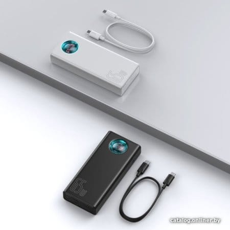 Внешний аккумулятор Baseus Amblight PPLG-A02 30000mAh (белый)