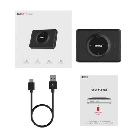 Carlinkit T2C - Беспроводной Carplay адаптер для Tesla Carlinkit T2C - Беспроводной Carplay адаптер для Tesla