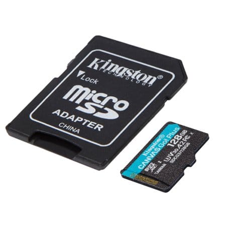 Карта памяти Kingston Canvas Go! Plus microSDXC 128GB (с адаптером)