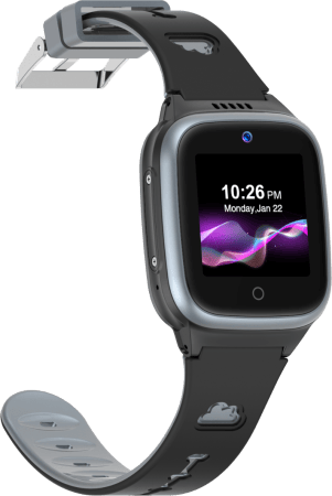 Детские часы Leefine Q27 4G (черный/серый)