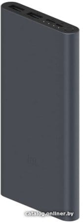 Внешний аккумулятор Xiaomi Mi Power Bank 3 PLM13ZM 10000mAh (черный)