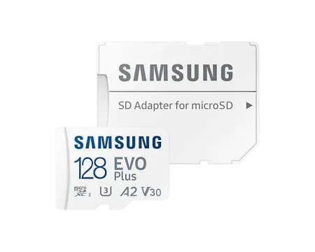 Карта памяти Samsung EVO Plus microSDXC 128GB (с адаптером)