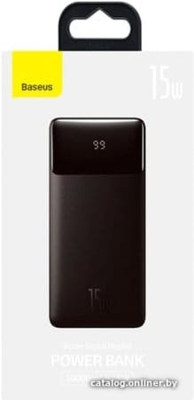 Внешний аккумулятор Baseus Bipow Digital Display PPDML-I01 10000mAh (черный)