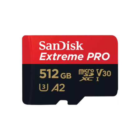 Карта памяти SanDisk Extreme PRO microSDXC 512GB (с адаптером)