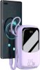Внешний аккумулятор Baseus Qpow Digital Display PPQD-I05 20000mAh (фиолетовый)