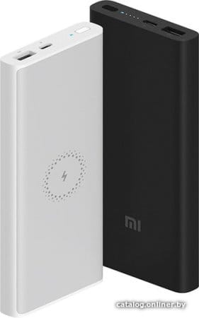 Внешний аккумулятор Xiaomi Mi Power Bank 3 Wireless WPB15ZM 10000mAh (белый)