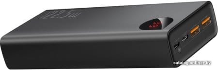 Внешний аккумулятор Baseus Adaman Metal Digital Display PPIMDA-C0A 30000mAh (черный)