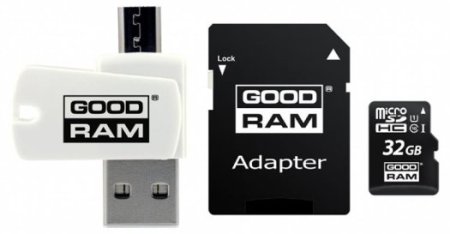 Карта памяти GOODRAM ALL in ONE microSDHC M1A4-0320R12 32GB