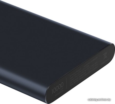 Внешний аккумулятор Xiaomi Mi Power Bank 2i 10000mAh (темно-синий)