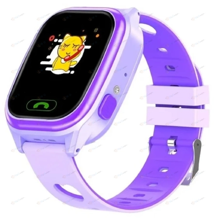 Детские умные часы Smart Baby Watch Y85 фиолетовые